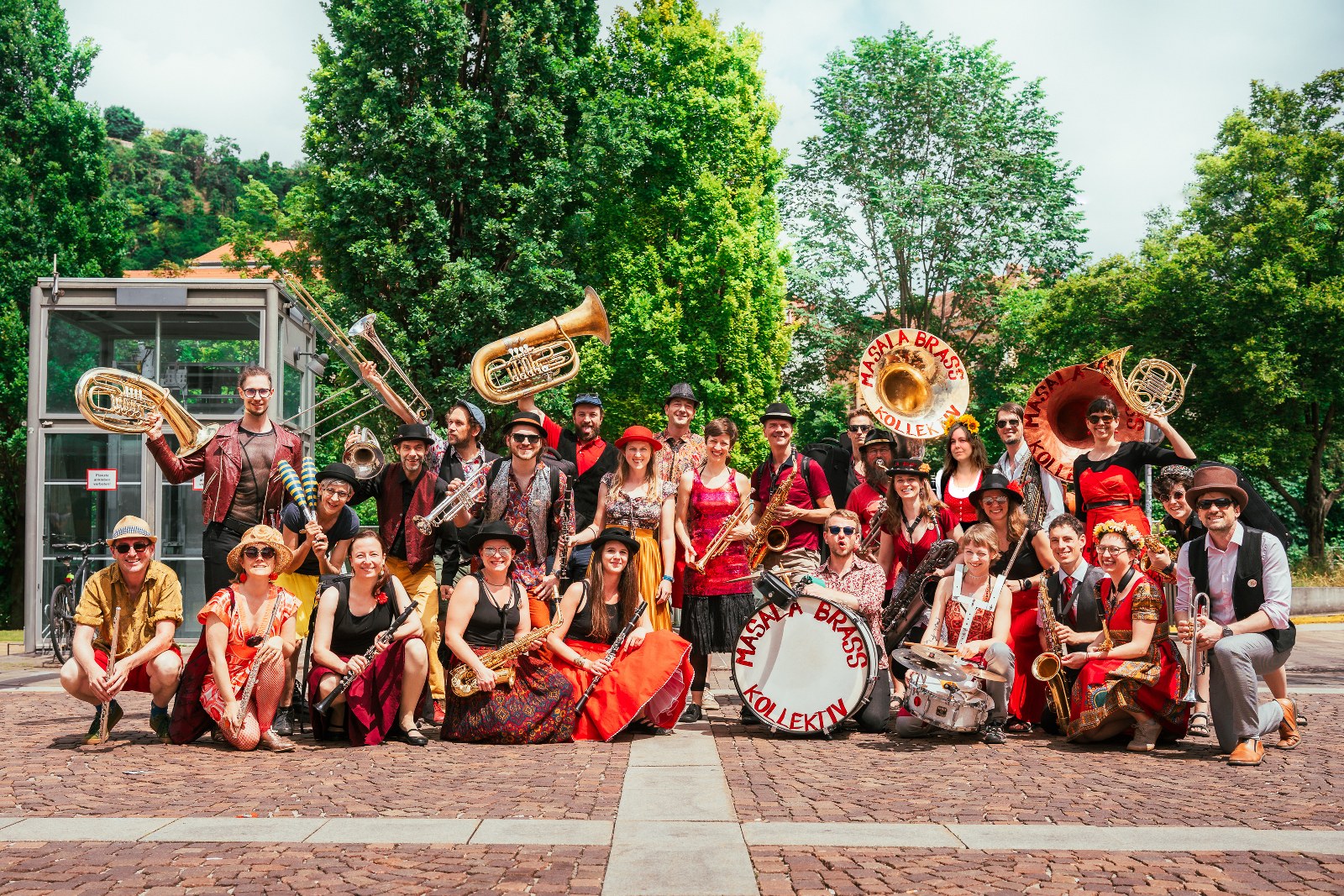 Masala Brass Kollektiv @ Skappa'nabanda! 2023 - Foto (c) by Kuro Simon